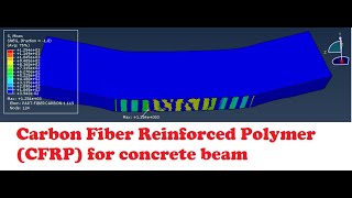 Carbon Fiber Reinforced Polymer for Concrete beam [upl. by Edny]