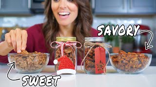 Spiced Pecans Recipe  DIY Christmas Food Gift Idea [upl. by Eahc166]