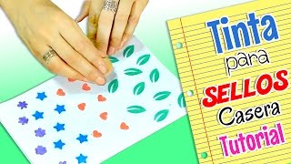 Tintas para Sellos Tintas para Scrapbook TUTORIAL [upl. by Aniaz]