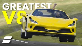 Ferrari F8 Spider Review The Greatest V8  4K [upl. by Athalla]