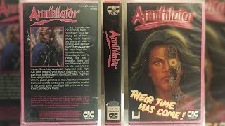 Annihilator 1986 VHS rip [upl. by Flavian573]