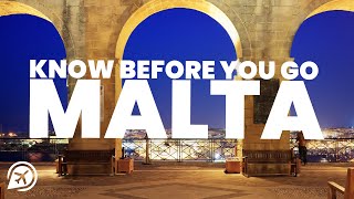 Things to KNOW before you VISIT MALTA [upl. by Bergmans817]