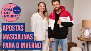 MODA TENDÊNCIAS MODA INVERNO MASCULINO 2022  HAVAN [upl. by Ungley]