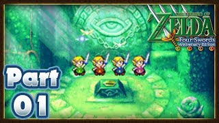 The Legend of Zelda Four Swords  Part 01 Sea of Trees [upl. by Aehs75]