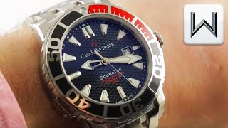 Carl F Bucherer Patravi Scubatec Dive Watch 0010632233322 Luxury Watch Review [upl. by Anitsirt589]