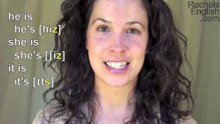 How to Pronounce Contractions American English Pronunciation [upl. by Coleville]