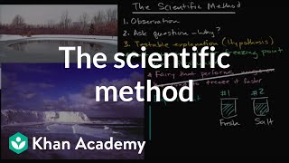 The scientific method [upl. by Odnomor607]