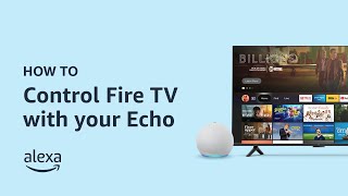 How to Control Fire TV with Echo  Amazon Alexa [upl. by Gromme]