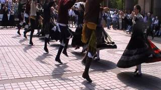 Galician traditional folk dance Muiñeira [upl. by Tennek]