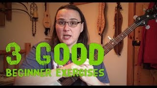 3 beginner exercises for clawhammer banjo [upl. by Tania998]