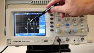 GWINSTEK GDS1052U Demonstration [upl. by Sucy]