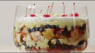 How to Make English Trifle  Dessert Recipes  Allrecipescom [upl. by Kokoruda749]