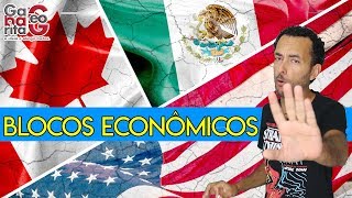 Características do Bloco Econômico NAFTA  Geografia [upl. by Yltneb181]