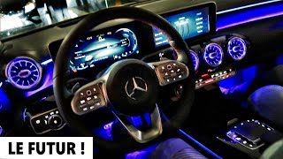 INCROYABLE L’INTERIEUR   Nouvelle MERCEDES CLASSE A [upl. by Odlopoel]