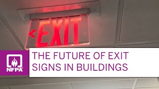 The Future of Exit Signs in Buildings [upl. by Irrak]