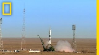 Soyuz Launch  National Geographic [upl. by Silecara]