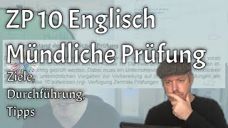 ZP 10 Mündliche Prüfung Englisch  Ziele Ablauf Tipps [upl. by Ailahk]