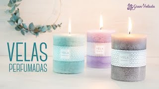 Velas aromaticas cilindricas [upl. by Schlicher387]