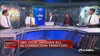 Dow drops 1100 points continues fastest 10 drop in history [upl. by Ailaham]