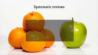 2 Systematic reviews and meta analysis [upl. by Odnarb]