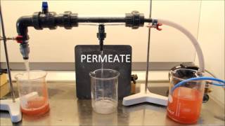 Cross Flow Filtration on SiC Membranes [upl. by Virginie]