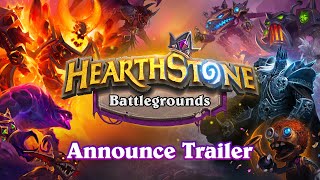 Hearthstone Battlegrounds Announce Trailer [upl. by Waxler]