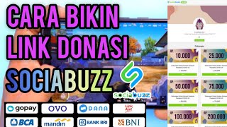 CARA MEMBUAT LINK DONASI OVERLAY SOCIABUZZ [upl. by Stoops]