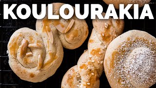 How to Make Koulourakia – Greek Easter Cookies [upl. by Sacrod]