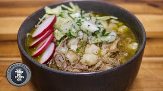 Pozole Verde  Green Pork Pozole  Instant Pot Recipes [upl. by Gerk]