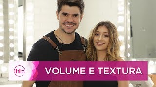 Cabelo Fino como dar volume e textura I Beleza na Web [upl. by Ellemaj]