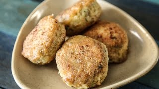 Parsi Chicken Cutlet Recipe  Parsi Bhonu  Parsi Recipes  Parsi Style Chicken Cutlet by Smita Deo [upl. by Makell]