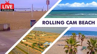 🔴 Rolling Cams Beach  Only Beach Live Cam around the World [upl. by Soiritos93]