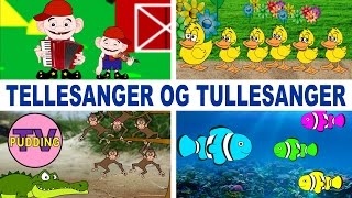 Norske barnesanger  Tellesanger og tullesanger [upl. by Nowad]