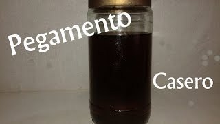 Como hacer pegamento casero con Coca Cola ☻☻ Ignacio ☻☻ [upl. by Saiff912]