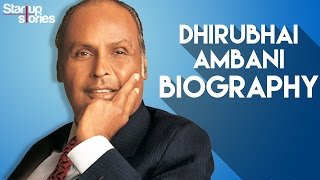 Dhirubhai Ambani Success Story  Reliance Industries Founder Biography  Startup Stories [upl. by Rory]