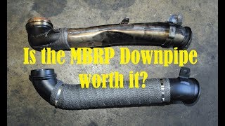 Is it Worth it  3quot MBRP Duramax Downpipe Review [upl. by Burnight]