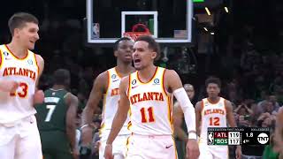 Trae Young Hits WILD GAMEWINNER vs Celtics [upl. by Cirek956]