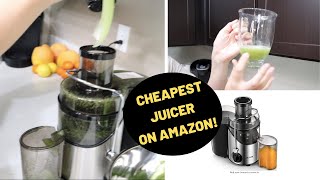 We Bought the Cheapest Juicer On Amazon Worth It  AICOK Juicer Extractor 2020 [upl. by Enehpets]