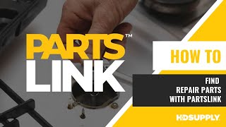 Find Repair Parts with PartsLink  HD Supply [upl. by Colson]