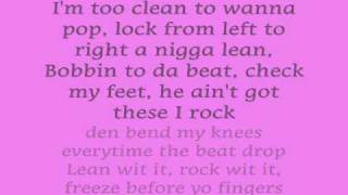 lean wit it rock wit it Dem Franchize Boyz lyrics [upl. by Esmerolda]