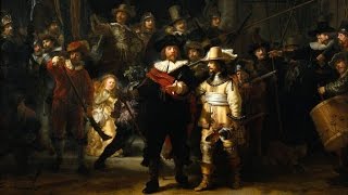 Rembrandt van Rijn  The Night Watch 1642 [upl. by Airot976]