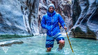 ZION National Park  The NARROWS Hike [upl. by Eemia]