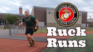 Ruck Runs  USMC Training [upl. by Aissila]