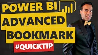 Advanced Power BI Bookmark Options DataDisplayCurrent Page [upl. by Adidnere533]