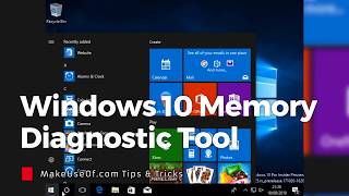 How to Check Your PC RAM With Windows 10 Memory Diagnostic Tool [upl. by Ordnassela]