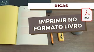 Como imprimir pdf no formato livro [upl. by Budge631]