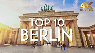 TOP 10 Things to do in Berlin  Germany Travel Guide in 4K [upl. by Nagiem]