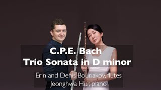 CPE Bach Trio Sonata in D minor H 569 Wq 145 [upl. by Vanny770]