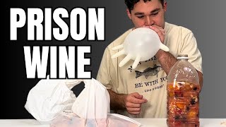 How to make cheap alcohol with no equipment PRISON WINE [upl. by Aserehs]