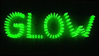 INSANE GlowintheDark Dominoes [upl. by Retepnhoj673]